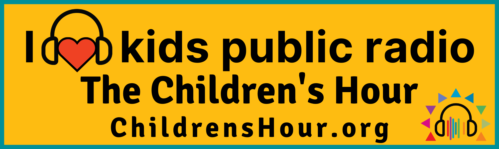 The Children's Hour · Bumper Sticker Donation Form